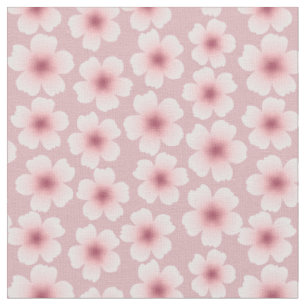 Tissu Motif en fleurs de cerisiers japonais Sakura
