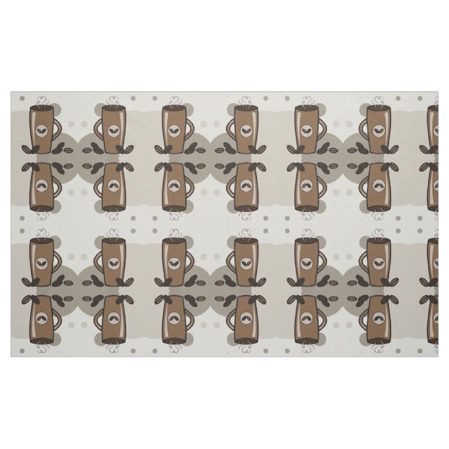 Tissu motif en latte (Fat Quarter)