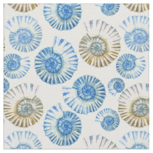 Tissu Motif en pastel 2 de coquillage