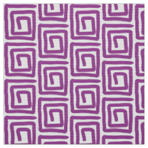 Tissu Motif ethnique abstrait