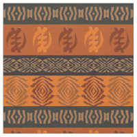 Motif ethnique africain avec symboles Adinkra