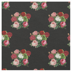 Tissu Motif Fleurs vintages