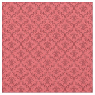 Tissu Motif floral de damassé