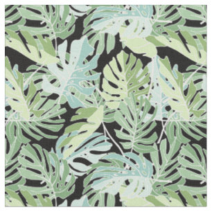 Tissu Motif floral de jungle