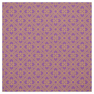 Tissu Motif floral oriental élégant de style thaïlandais