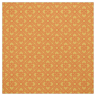 Tissu Motif floral oriental élégant de style thaïlandais