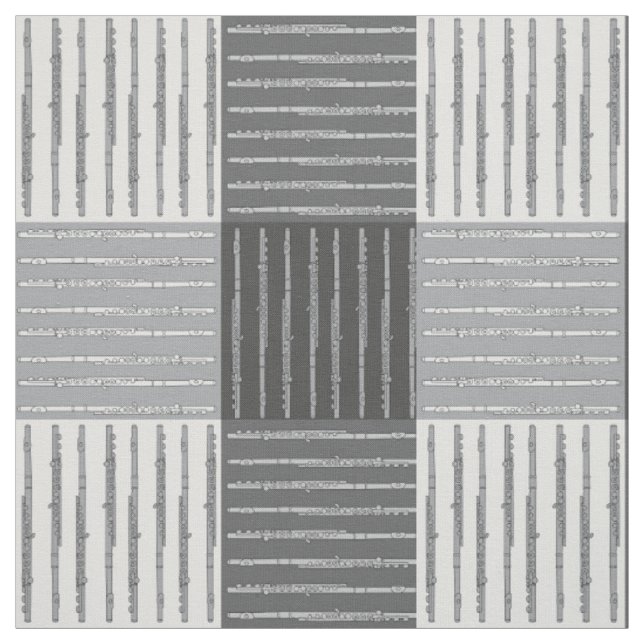 Tissu Motif Flute Crosshatch (Échantillon)