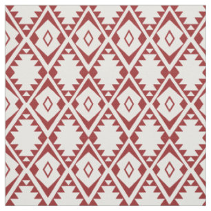 Tissu Motif géométrique aztèque du Sud-Ouest tribal