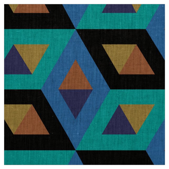 Tissu Motif géométrique n° 10 (Échantillon)
