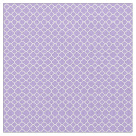 Tissu Motif géométrique Quatrefoil pourpre