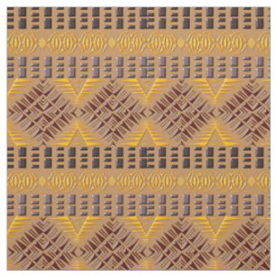 Tissu motif géométrique tribal d'afrique ethnique
