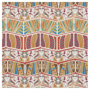 Tissu Motif géométrique tribal Géométrique géométrique e