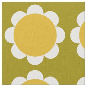Tissu Motif géométrique Vintage rétro