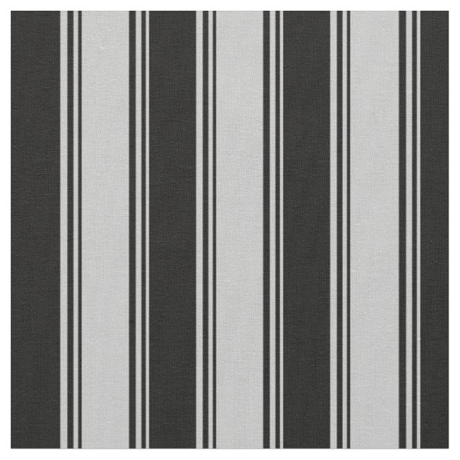 Tissu Motif gris et noir (Fermer)