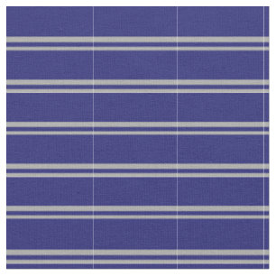 Tissu Motif gris foncé et bleu nuit