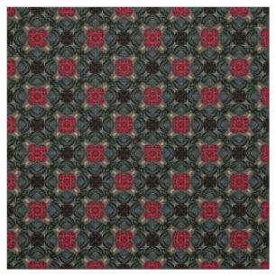Tissu motif gris rouge Glitch2