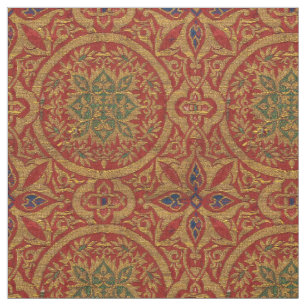 Tissu Motif hispano-mauresque médiéval