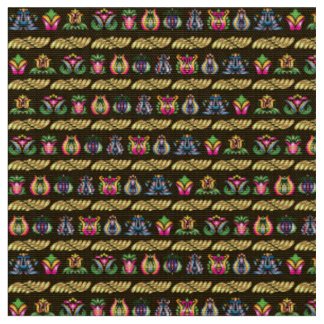 Tissu Motif hongrois folklorique