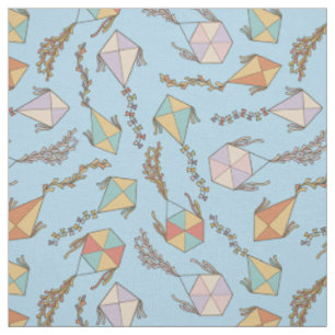 Tissu Motif Icons Kite