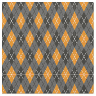 Tissu Motif Jacquard Halloween