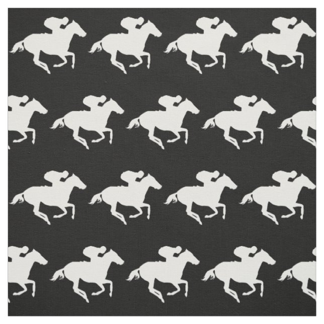 Tissu Motif Jockey (Échantillon)
