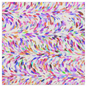 Tissu Motif lumineux mignon d'éclaboussure de peinture
