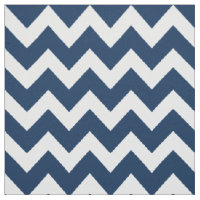 Motif moderne à rayures en chevron bleu marine et