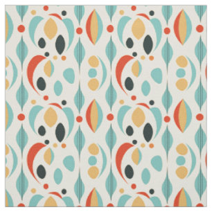 Tissu Motif moderne des années 50
