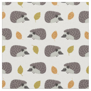 Tissu Motif motif de répétition de hérisson