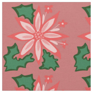 TISSU MOTIF NOCHE BUENA