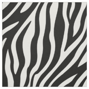 Tissu Motif noir et blanc de rayures d'impression de
