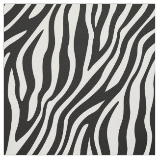 Tissu Motif noir et blanc de rayures d'impression de