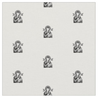 Tissu motif Notre-Dame du Rosaire