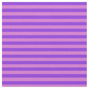Tissu Motif orchidée et violette des rayures