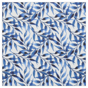 Tissu Motif peint à la main d'encre d'aquarelle