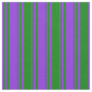 Tissu Motif pourpre et vert