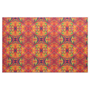 Tissu Motif psychédélique de kaléidoscope