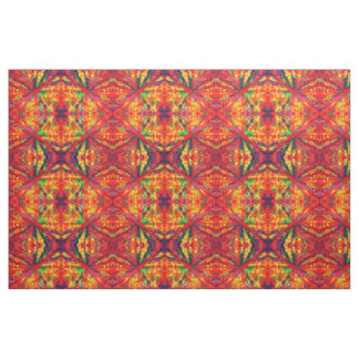 Tissu Motif psychédélique de kaléidoscope