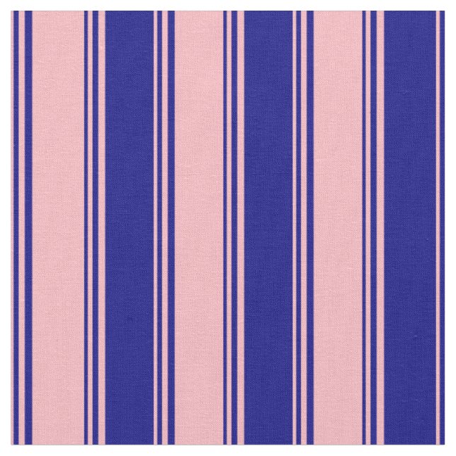 Tissu Motif rayé de couleur rose clair et bleu (Fermer)