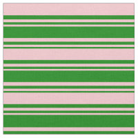 Motif rayé de couleur verte et rose