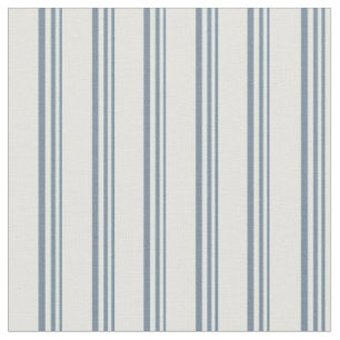 Tissu Motif rayé gris ardoise légère et cyan clair