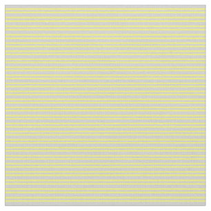 Tissu Motif rayé gris clair et jaune