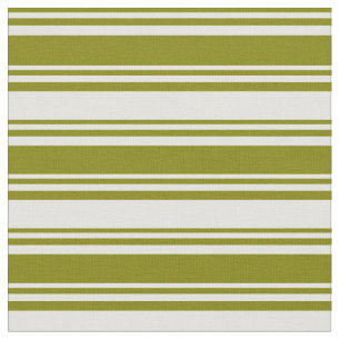Tissu Motif rayé vert et jaune clair