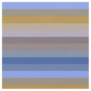 Tissu Motif rayure rétro de récolte