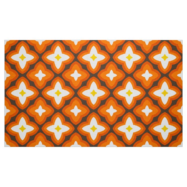 Tissu motif rétro (Fat Quarter)