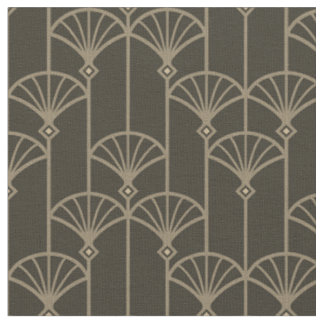 Tissu Motif rétro dans le style Art déco.