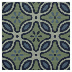 Tissu motif rétro des années 60 les années 70