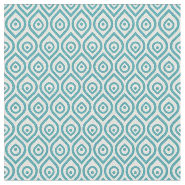 Tissu Motif rétro Ogee (Fermer)
