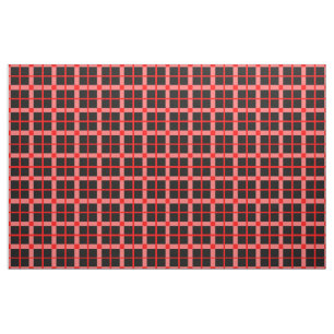 Tissu motif rose sombre classique de plaid de tartan de