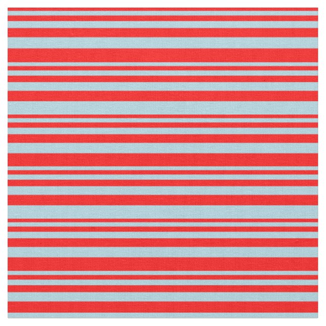 Tissu Motif rouge et bleu clair (Fermer)